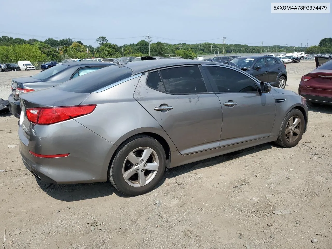 2015 Kia Optima Lx VIN: 5XXGM4A78FG374479 Lot: 65171164