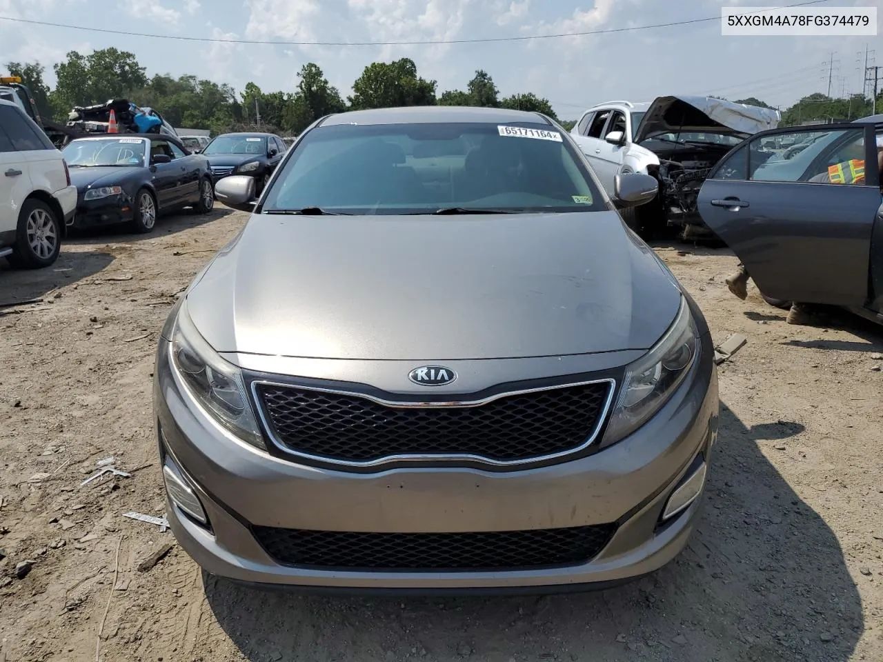 5XXGM4A78FG374479 2015 Kia Optima Lx