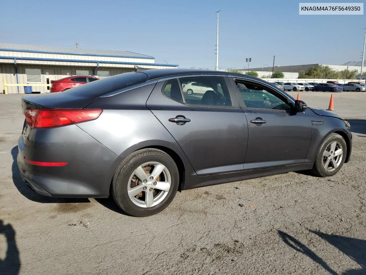 2015 Kia Optima Lx VIN: KNAGM4A76F5649350 Lot: 65203004