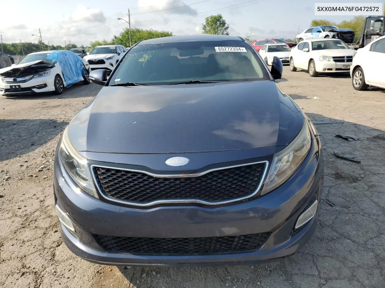 2015 Kia Optima Lx VIN: 5XXGM4A76FG472572 Lot: 65272334