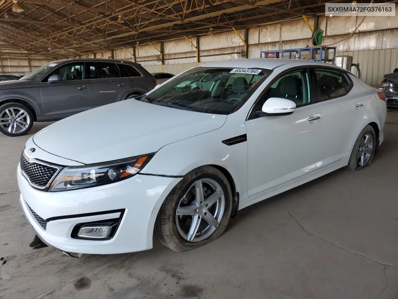 5XXGM4A72FG376163 2015 Kia Optima Lx