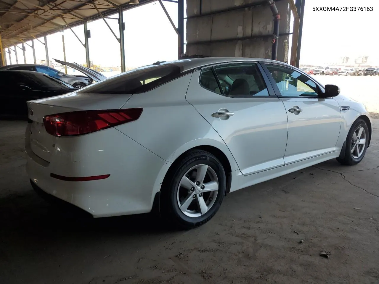 5XXGM4A72FG376163 2015 Kia Optima Lx