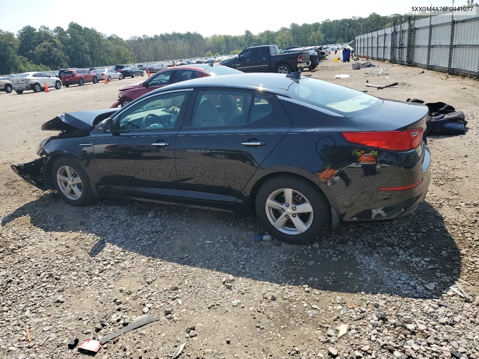 5XXGM4A76FG441077 2015 Kia Optima Lx