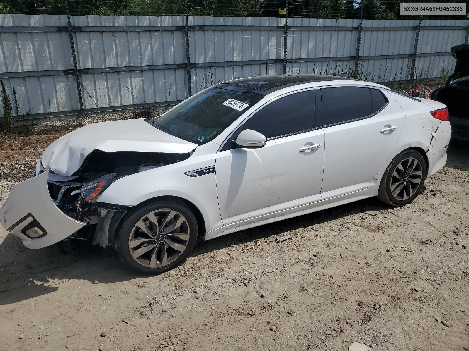 2015 Kia Optima Sx VIN: 5XXGR4A69FG462336 Lot: 65455774