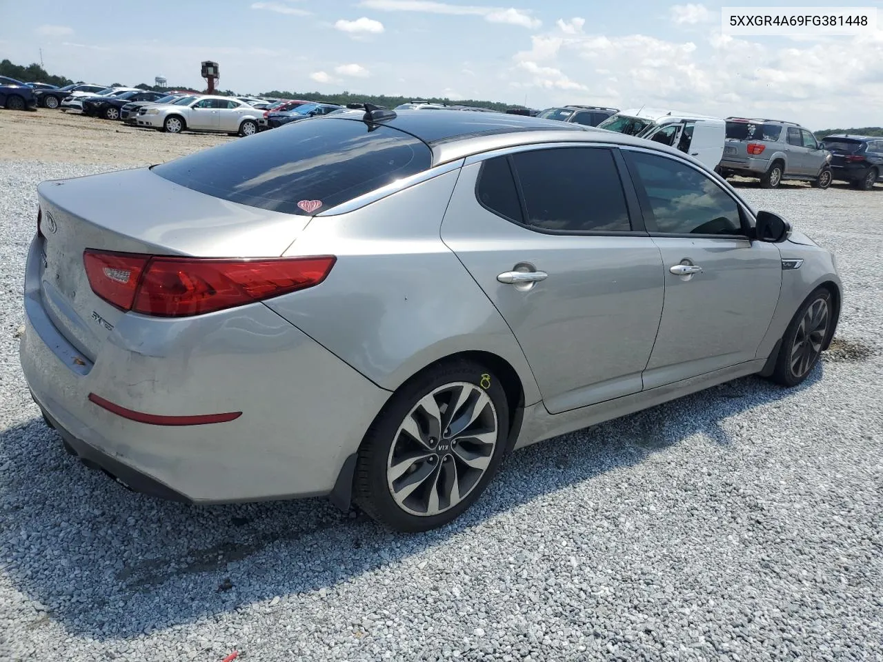 5XXGR4A69FG381448 2015 Kia Optima Sx