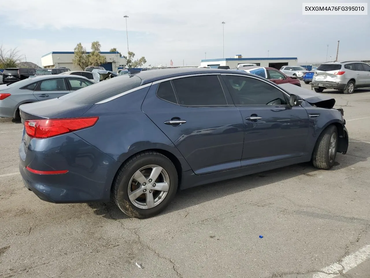 2015 Kia Optima Lx VIN: 5XXGM4A76FG395010 Lot: 65555094