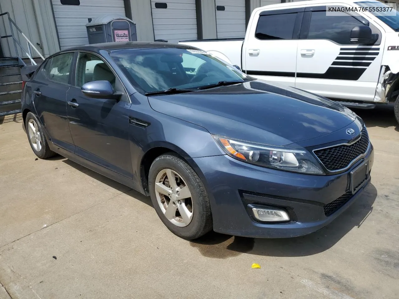 KNAGM4A76F5553377 2015 Kia Optima Lx