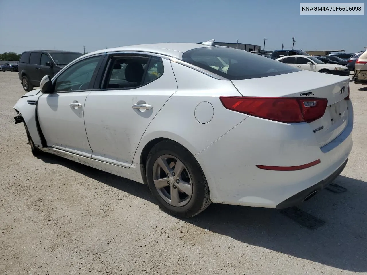 KNAGM4A70F5605098 2015 Kia Optima Lx