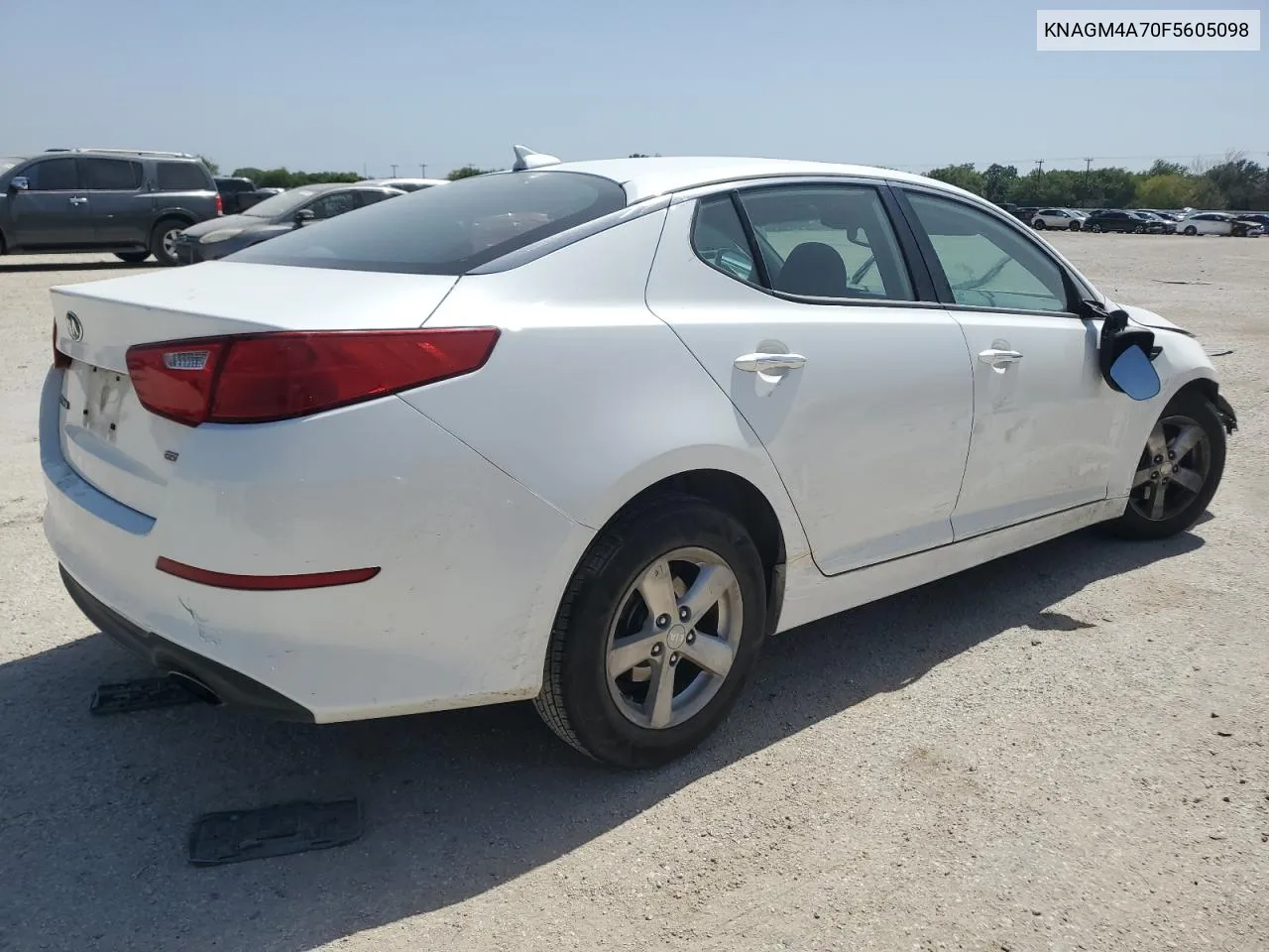 KNAGM4A70F5605098 2015 Kia Optima Lx