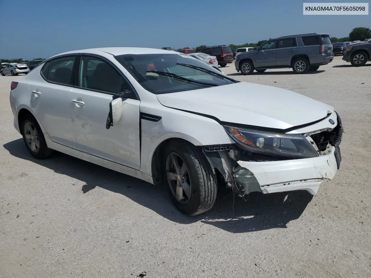 KNAGM4A70F5605098 2015 Kia Optima Lx