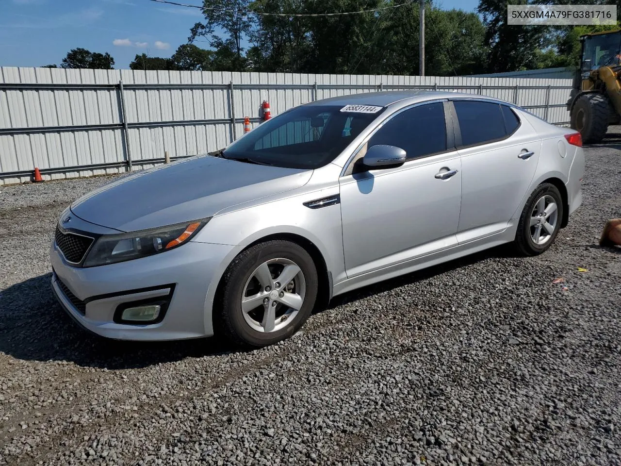 2015 Kia Optima Lx VIN: 5XXGM4A79FG381716 Lot: 65831144