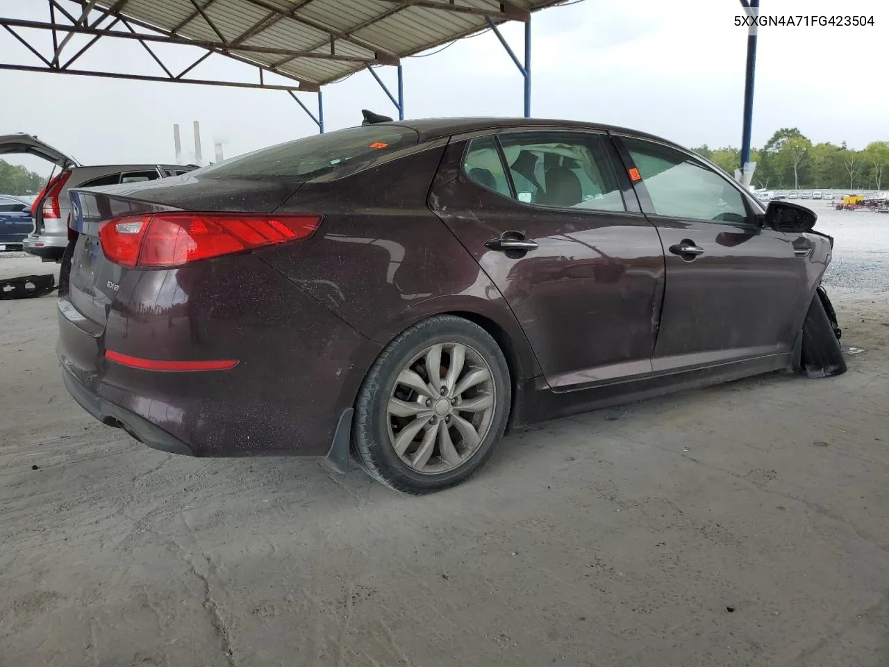 2015 Kia Optima Ex VIN: 5XXGN4A71FG423504 Lot: 65831834