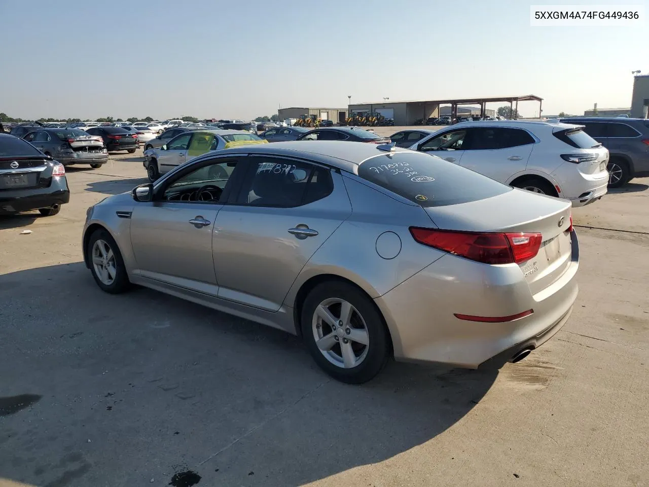 2015 Kia Optima Lx VIN: 5XXGM4A74FG449436 Lot: 65962234