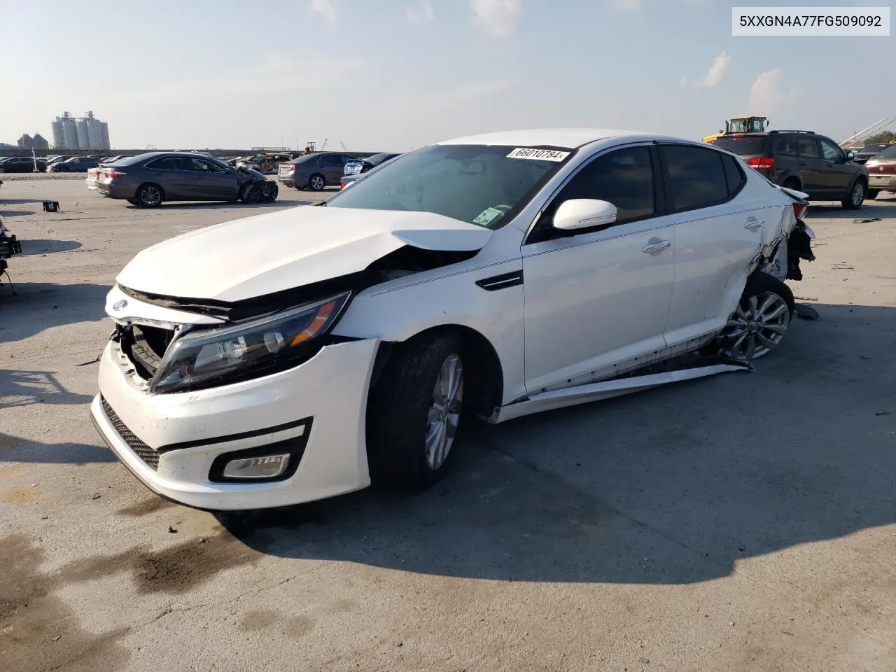 2015 Kia Optima Ex VIN: 5XXGN4A77FG509092 Lot: 66010784