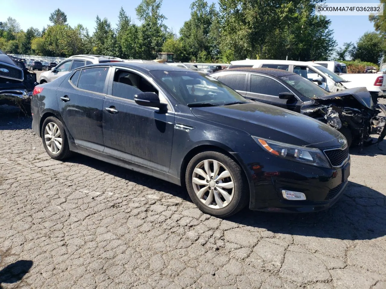 5XXGM4A74FG362832 2015 Kia Optima Lx