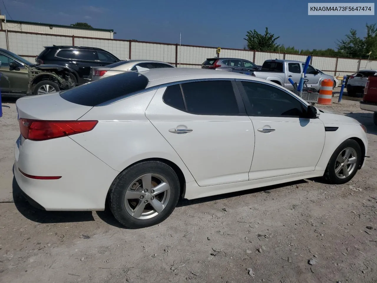 KNAGM4A73F5647474 2015 Kia Optima Lx