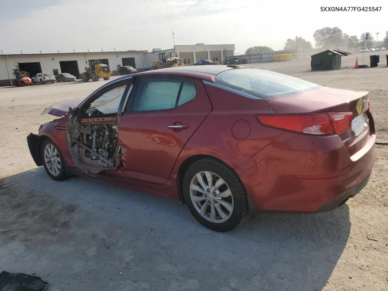 5XXGN4A77FG425547 2015 Kia Optima Ex