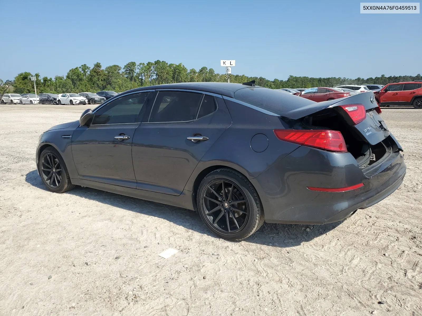 2015 Kia Optima Ex VIN: 5XXGN4A76FG459513 Lot: 66360144