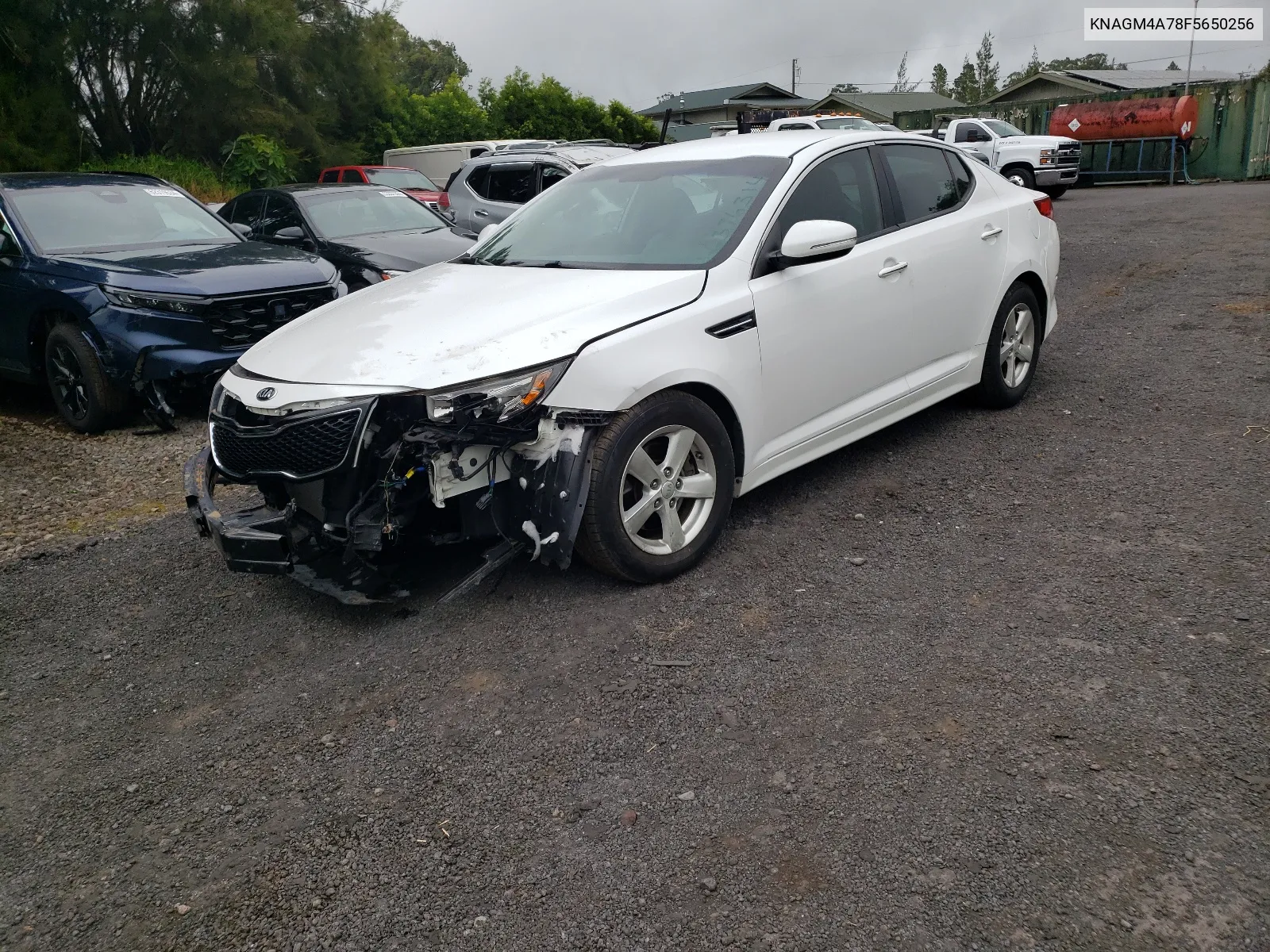 KNAGM4A78F5650256 2015 Kia Optima Lx