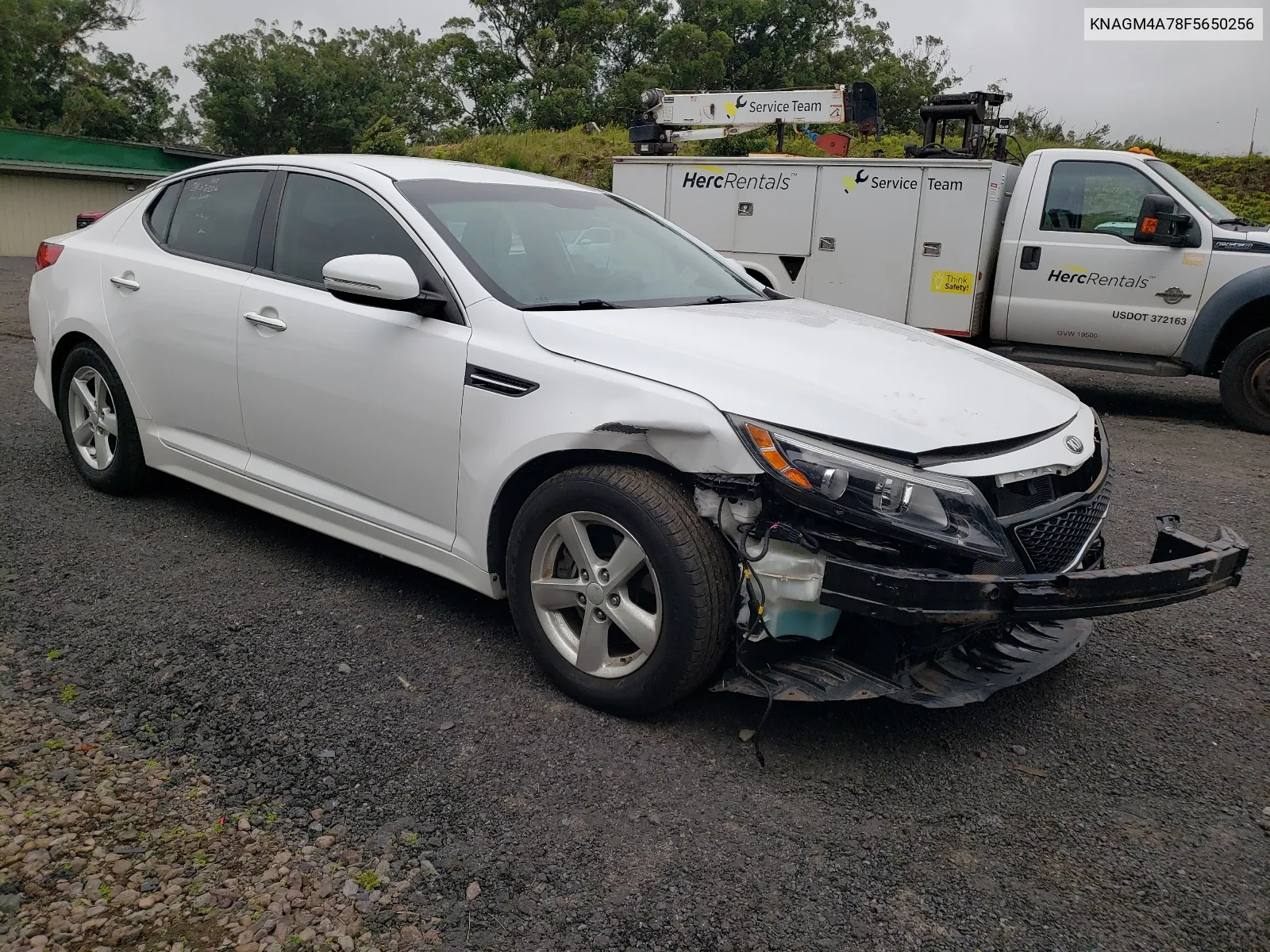 KNAGM4A78F5650256 2015 Kia Optima Lx