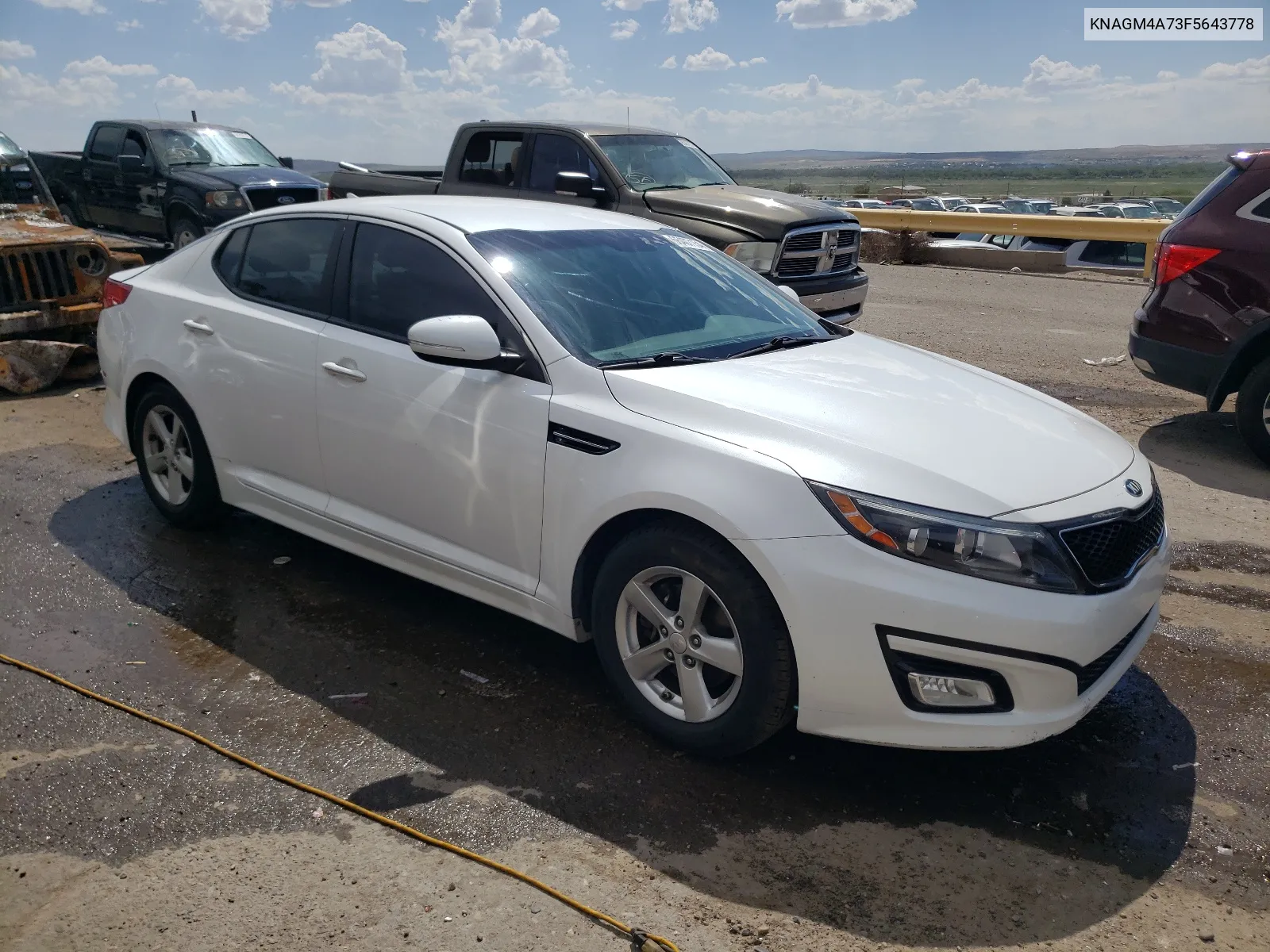 KNAGM4A73F5643778 2015 Kia Optima Lx