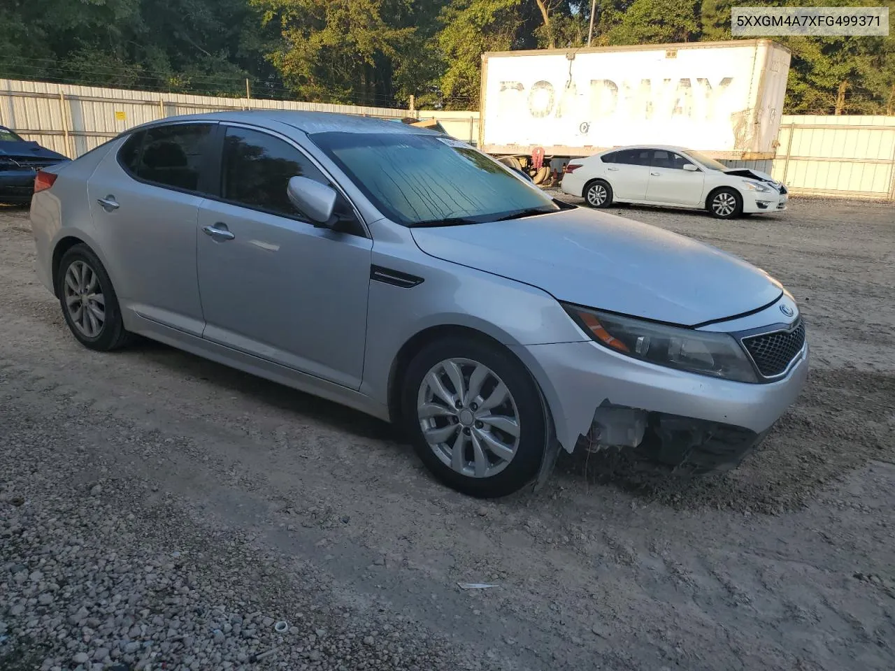 2015 Kia Optima Lx VIN: 5XXGM4A7XFG499371 Lot: 66411714