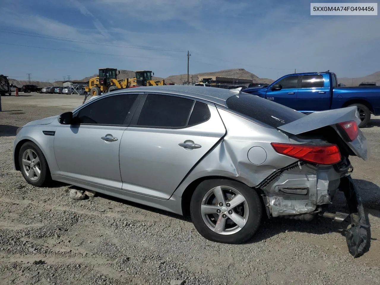 2015 Kia Optima Lx VIN: 5XXGM4A74FG494456 Lot: 66608754