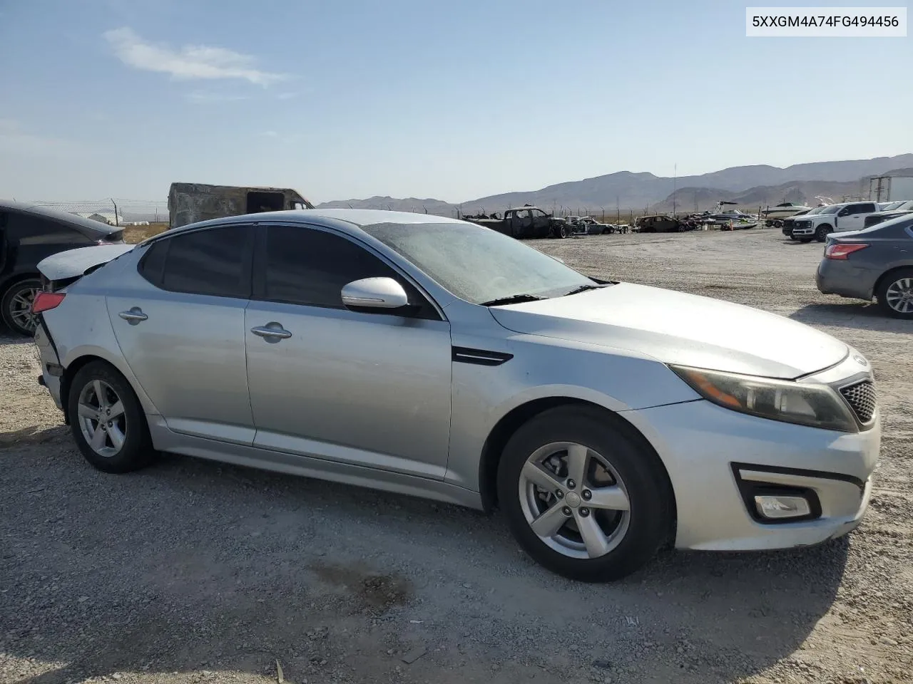 5XXGM4A74FG494456 2015 Kia Optima Lx