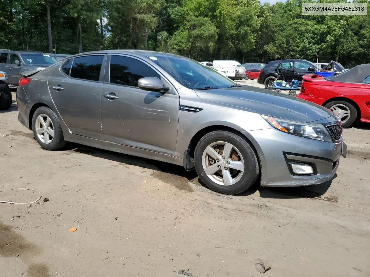 5XXGM4A78FG462318 2015 Kia Optima Lx