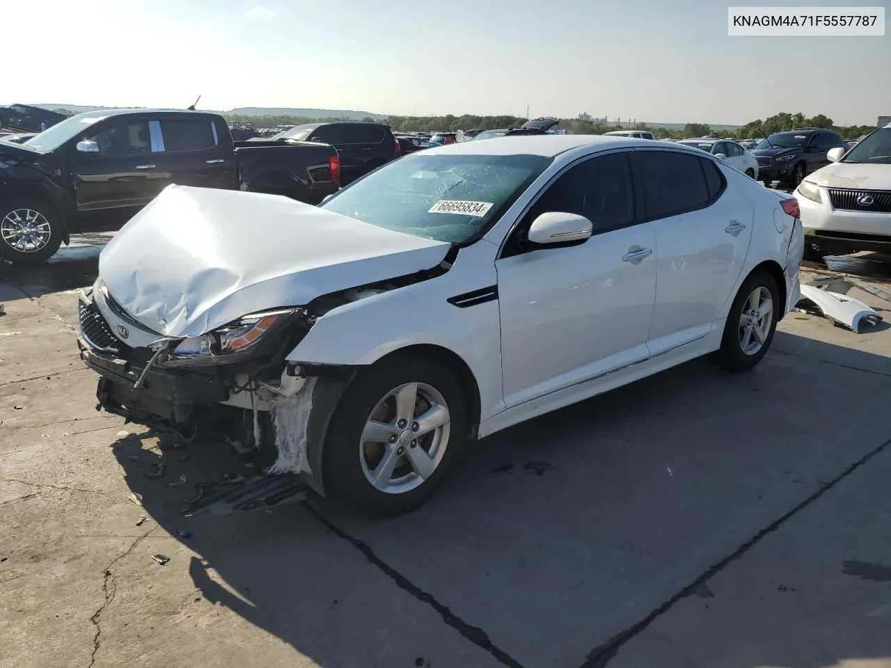 KNAGM4A71F5557787 2015 Kia Optima Lx