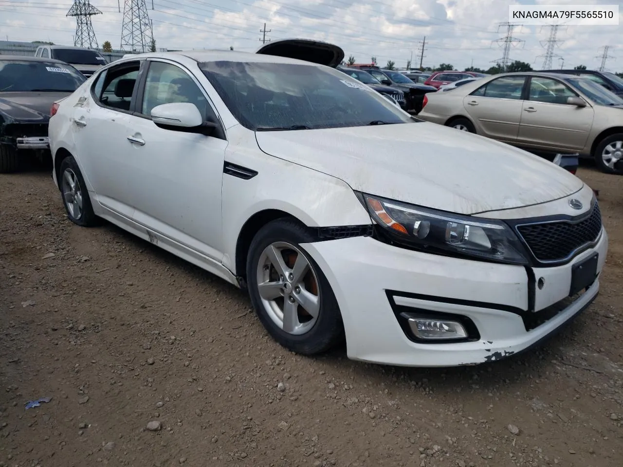 2015 Kia Optima Lx VIN: KNAGM4A79F5565510 Lot: 66723714