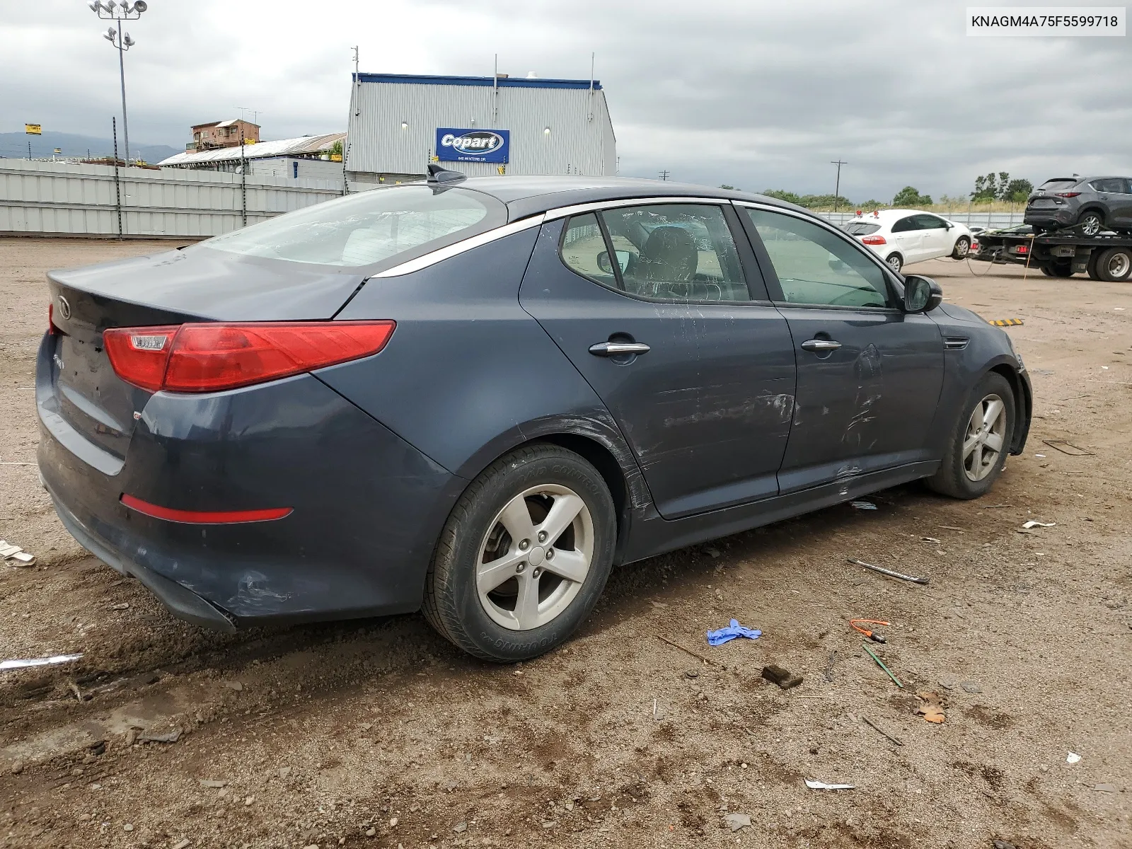 KNAGM4A75F5599718 2015 Kia Optima Lx