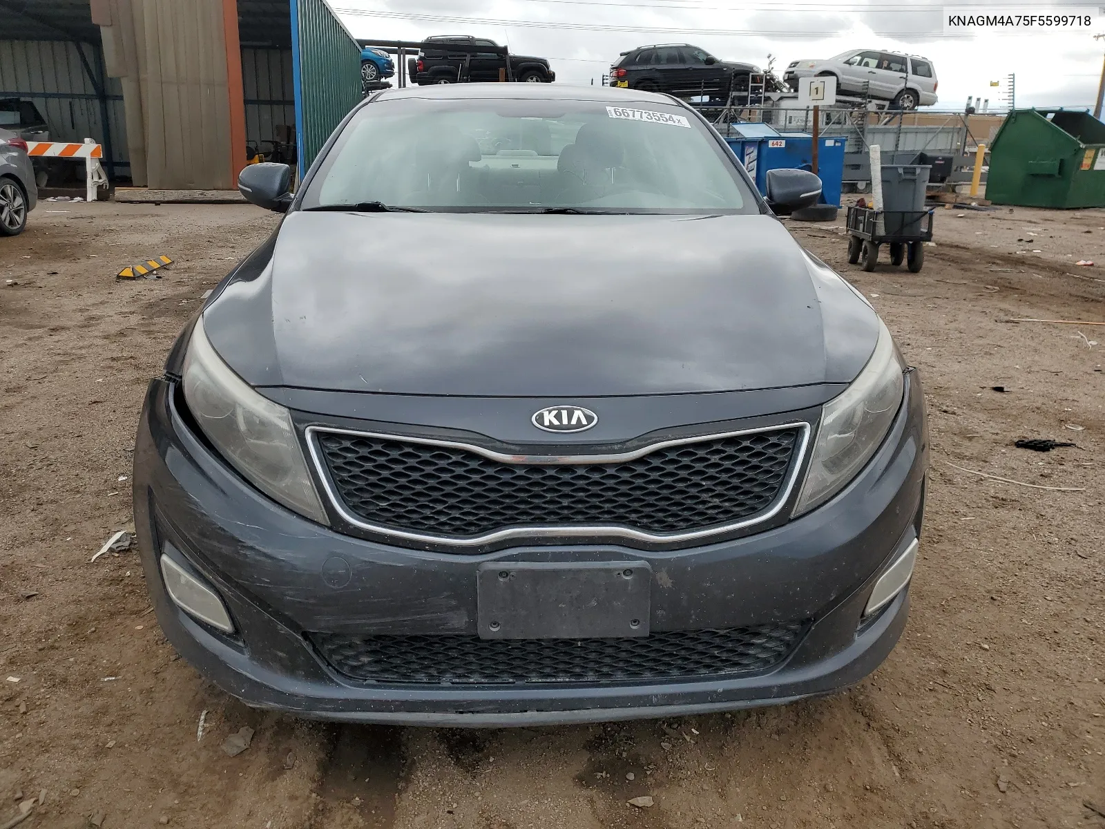 2015 Kia Optima Lx VIN: KNAGM4A75F5599718 Lot: 66773554