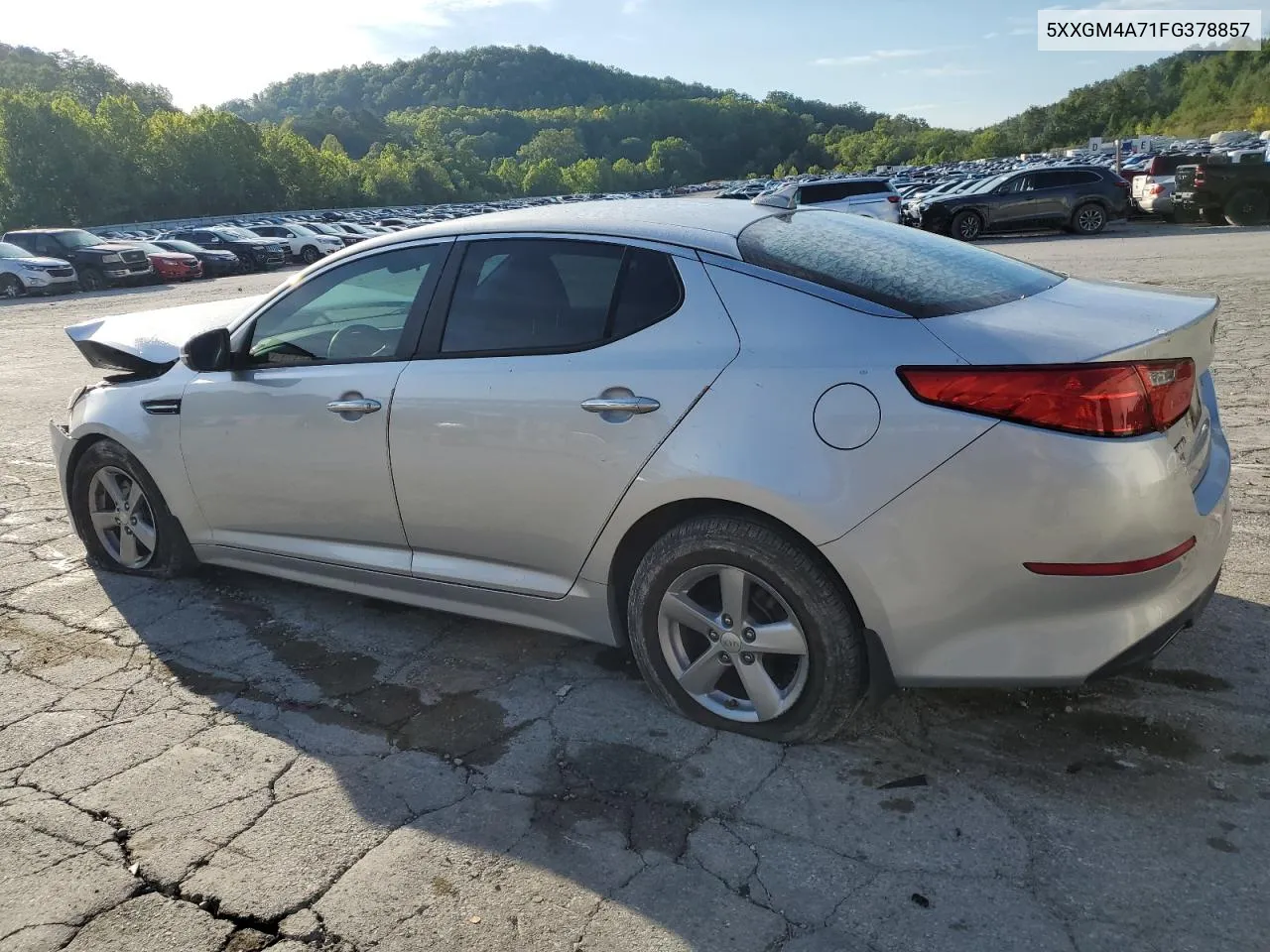 2015 Kia Optima Lx VIN: 5XXGM4A71FG378857 Lot: 66945424