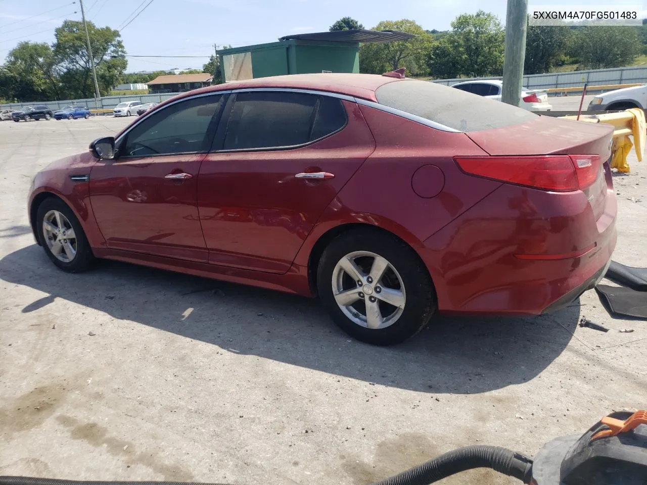 2015 Kia Optima Lx VIN: 5XXGM4A70FG501483 Lot: 67067984