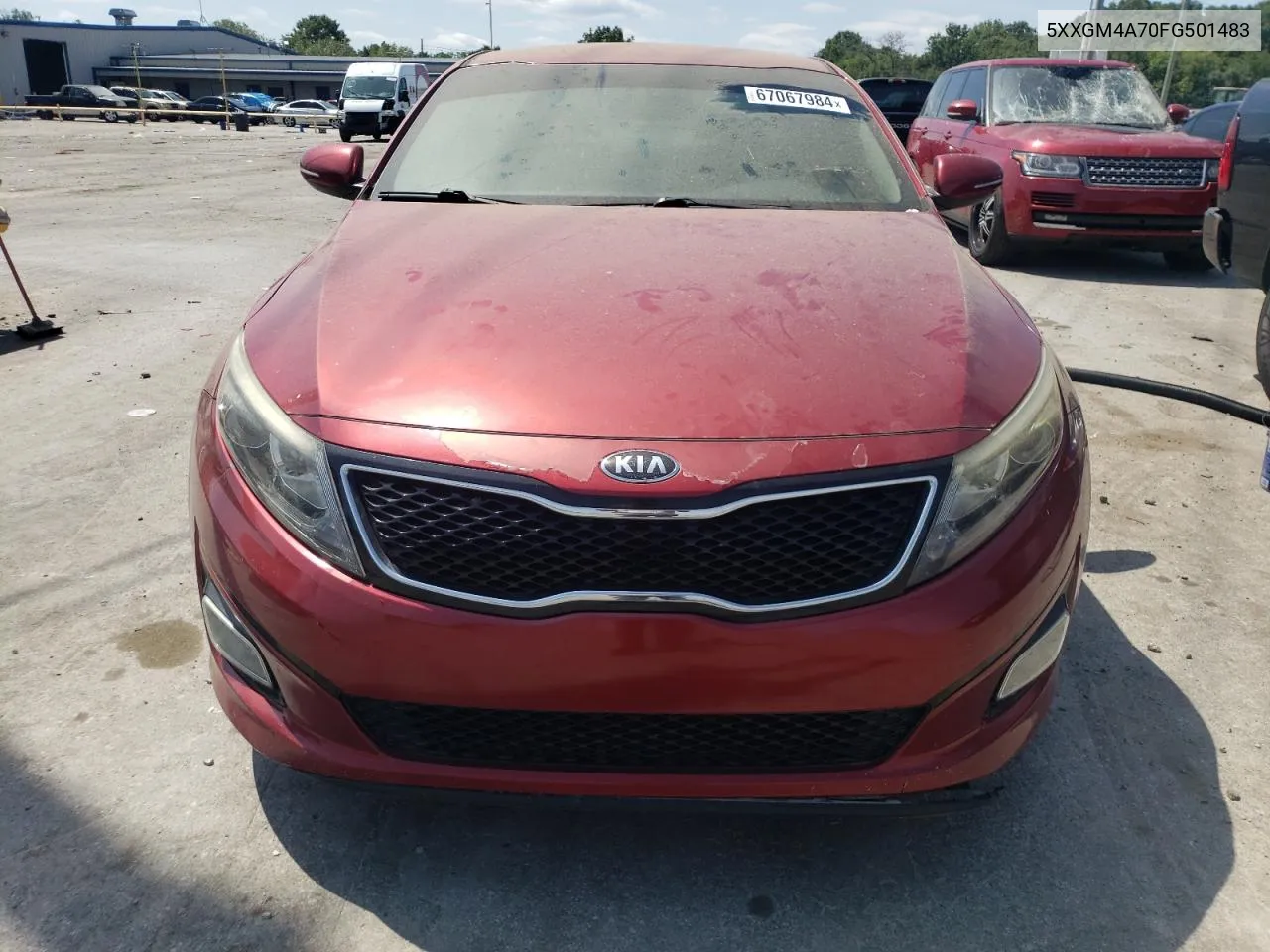 2015 Kia Optima Lx VIN: 5XXGM4A70FG501483 Lot: 67067984