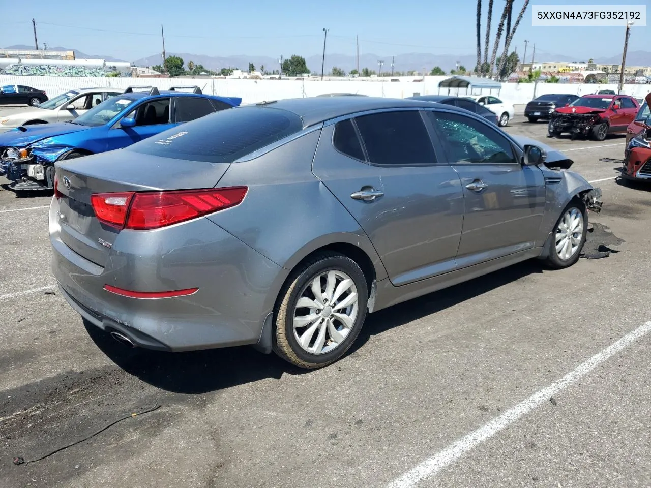 2015 Kia Optima Ex VIN: 5XXGN4A73FG352192 Lot: 67153294