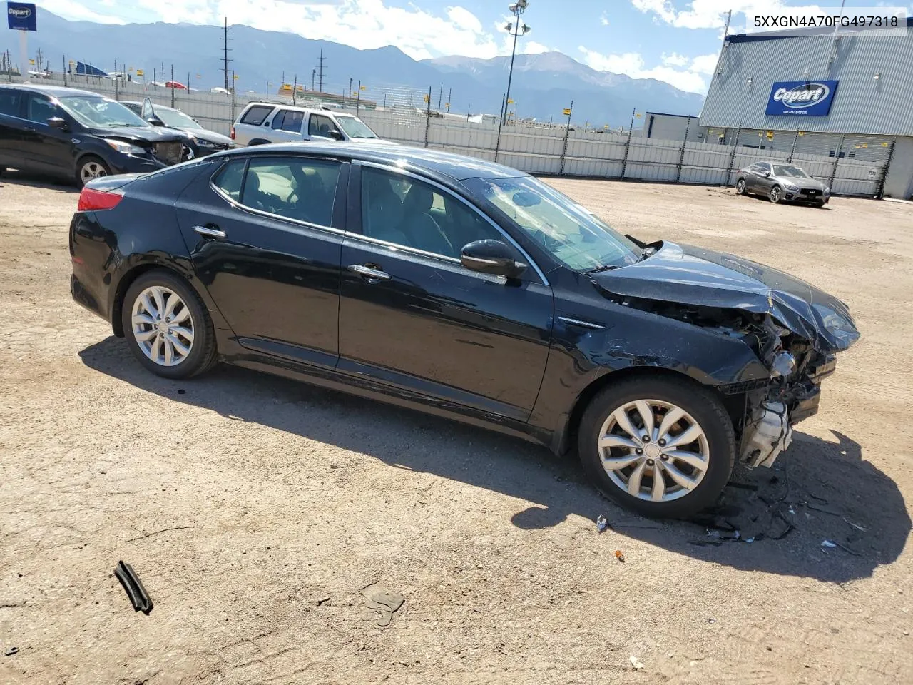 5XXGN4A70FG497318 2015 Kia Optima Ex