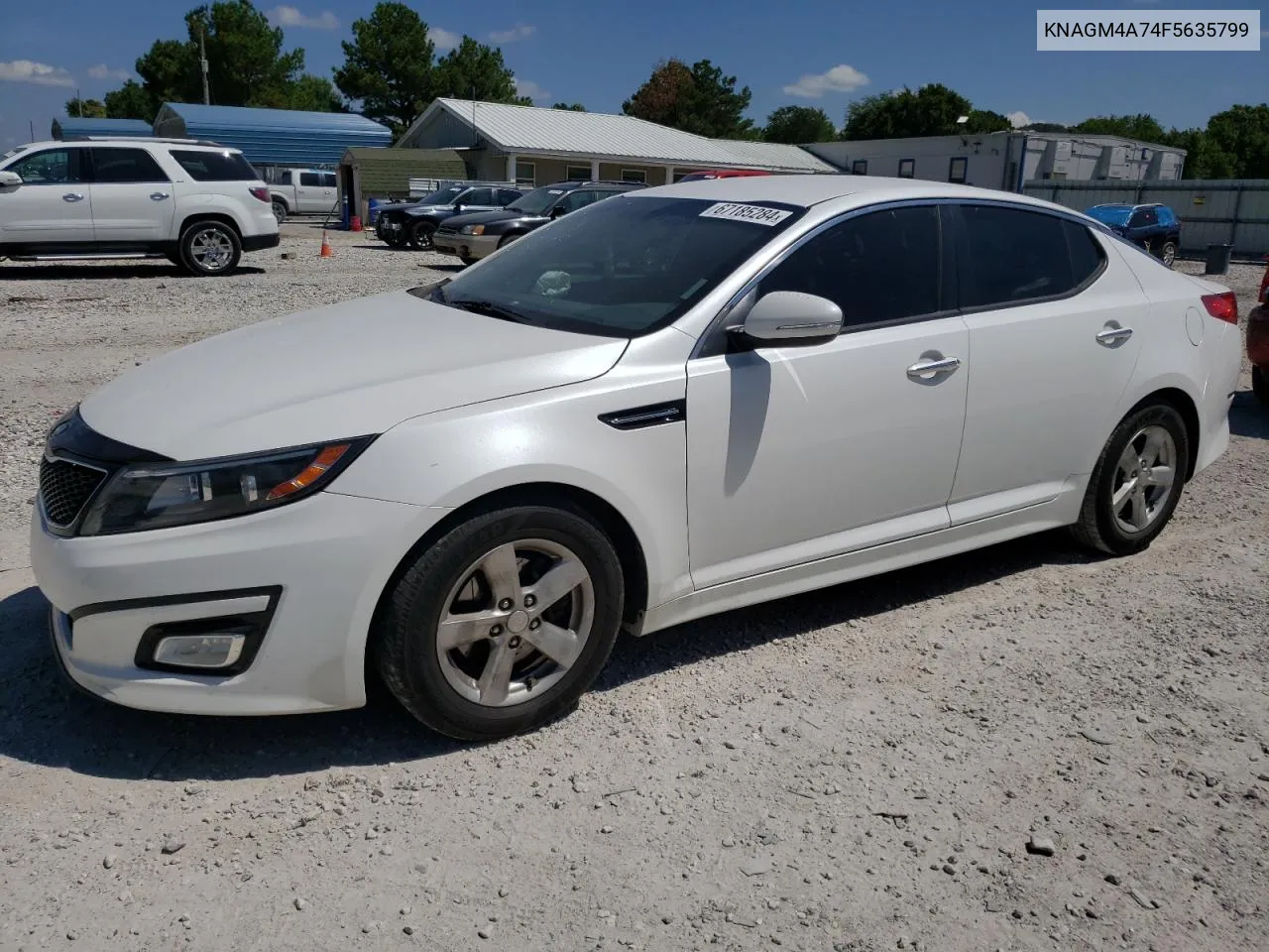 2015 Kia Optima Lx VIN: KNAGM4A74F5635799 Lot: 67185284