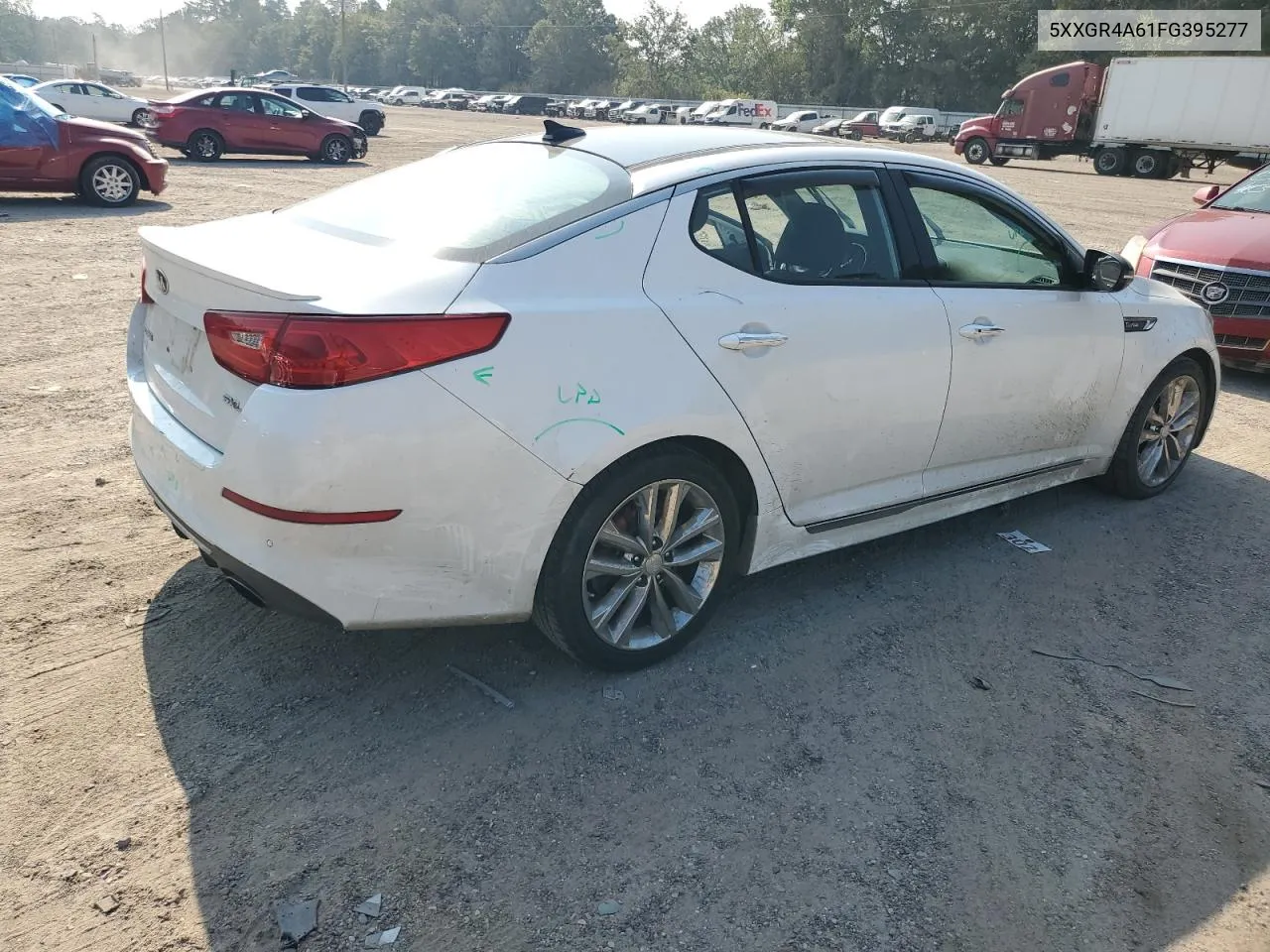 2015 Kia Optima Sx VIN: 5XXGR4A61FG395277 Lot: 67323574