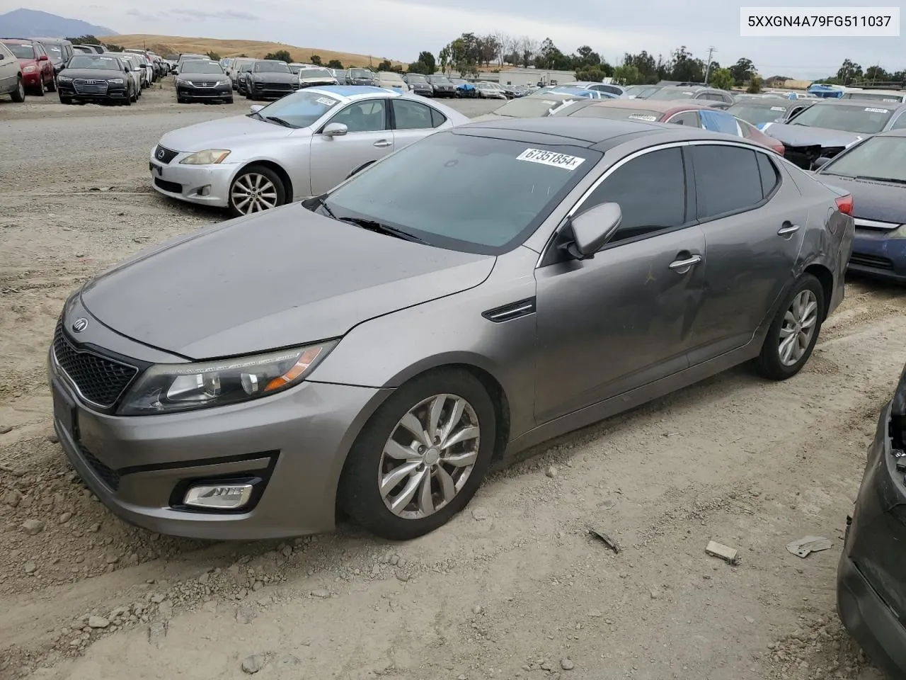 2015 Kia Optima Ex VIN: 5XXGN4A79FG511037 Lot: 67351854