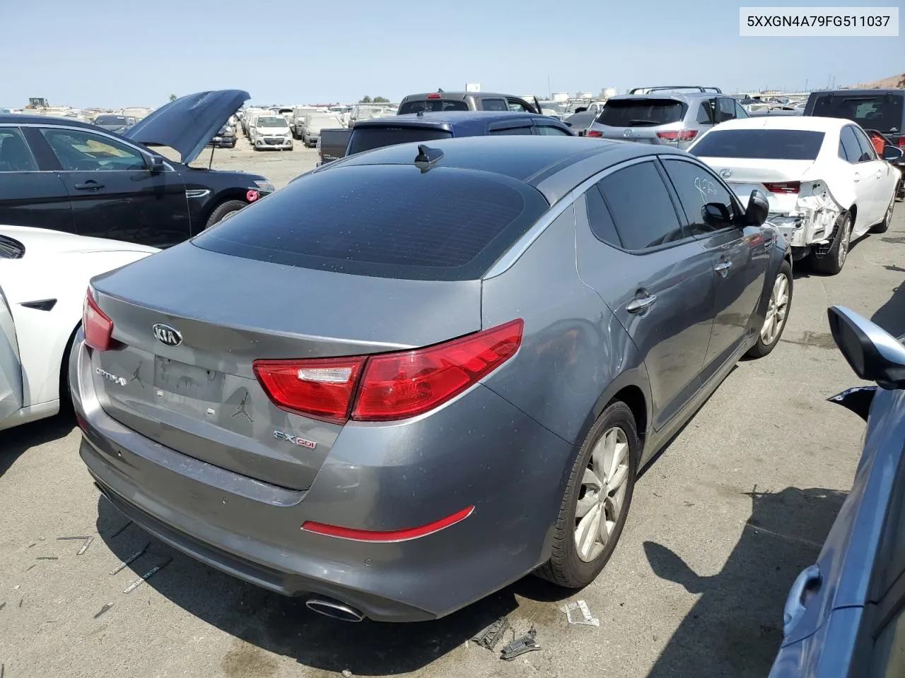 2015 Kia Optima Ex VIN: 5XXGN4A79FG511037 Lot: 67351854