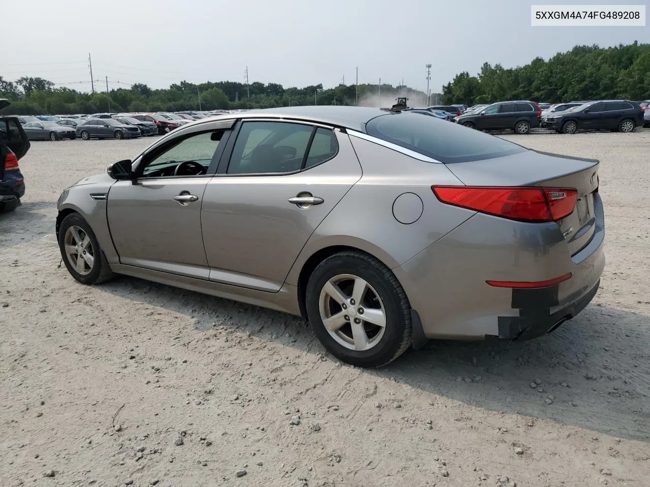 5XXGM4A74FG489208 2015 Kia Optima Lx