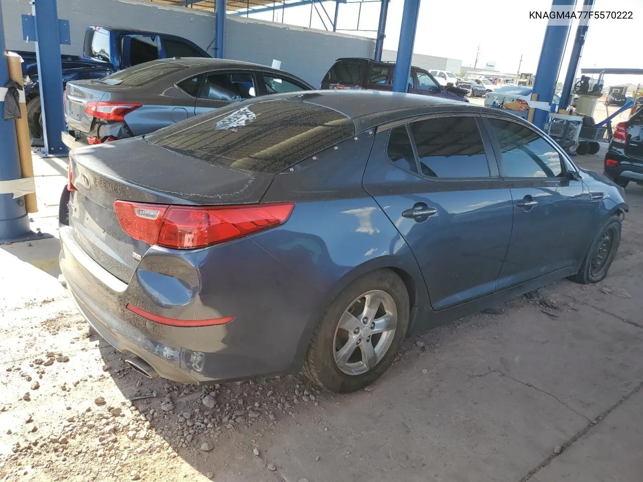 2015 Kia Optima Lx VIN: KNAGM4A77F5570222 Lot: 67416124