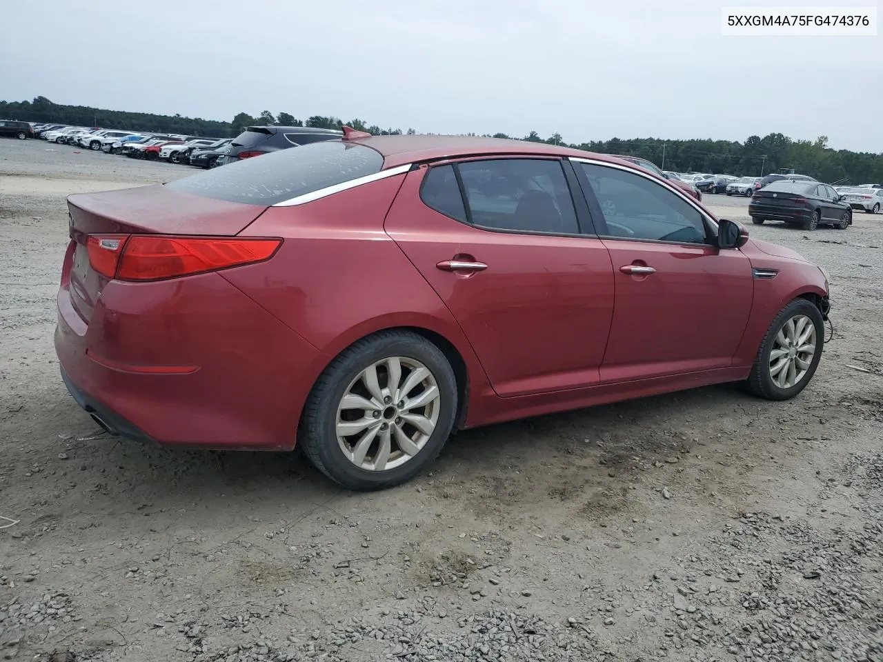 5XXGM4A75FG474376 2015 Kia Optima Lx