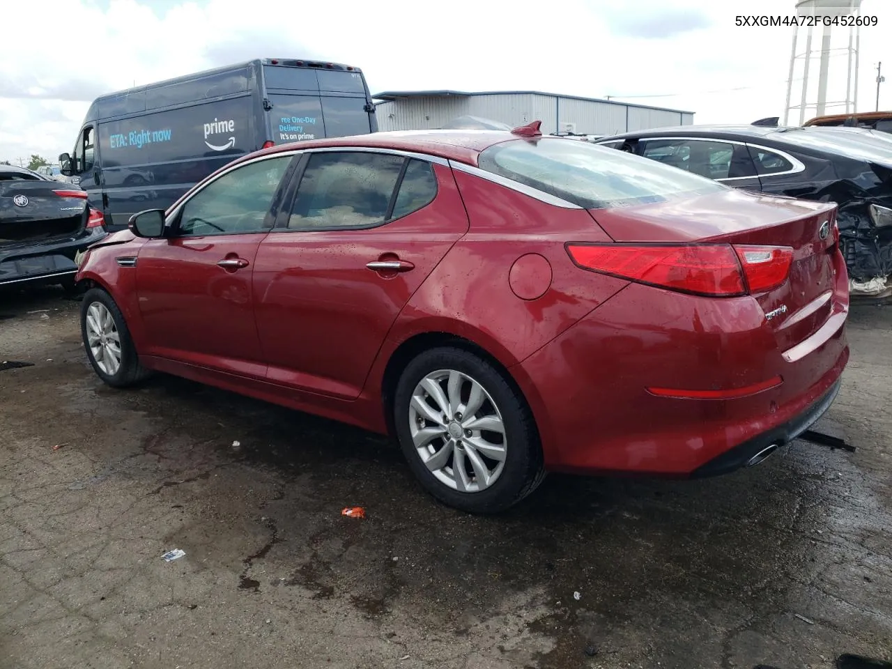 5XXGM4A72FG452609 2015 Kia Optima Lx