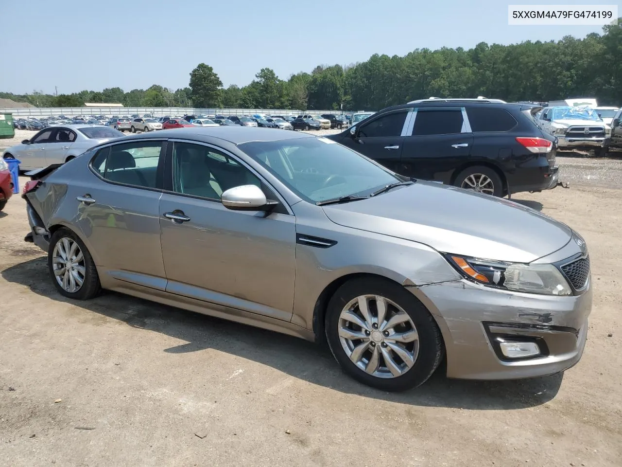 2015 Kia Optima Lx VIN: 5XXGM4A79FG474199 Lot: 67539204