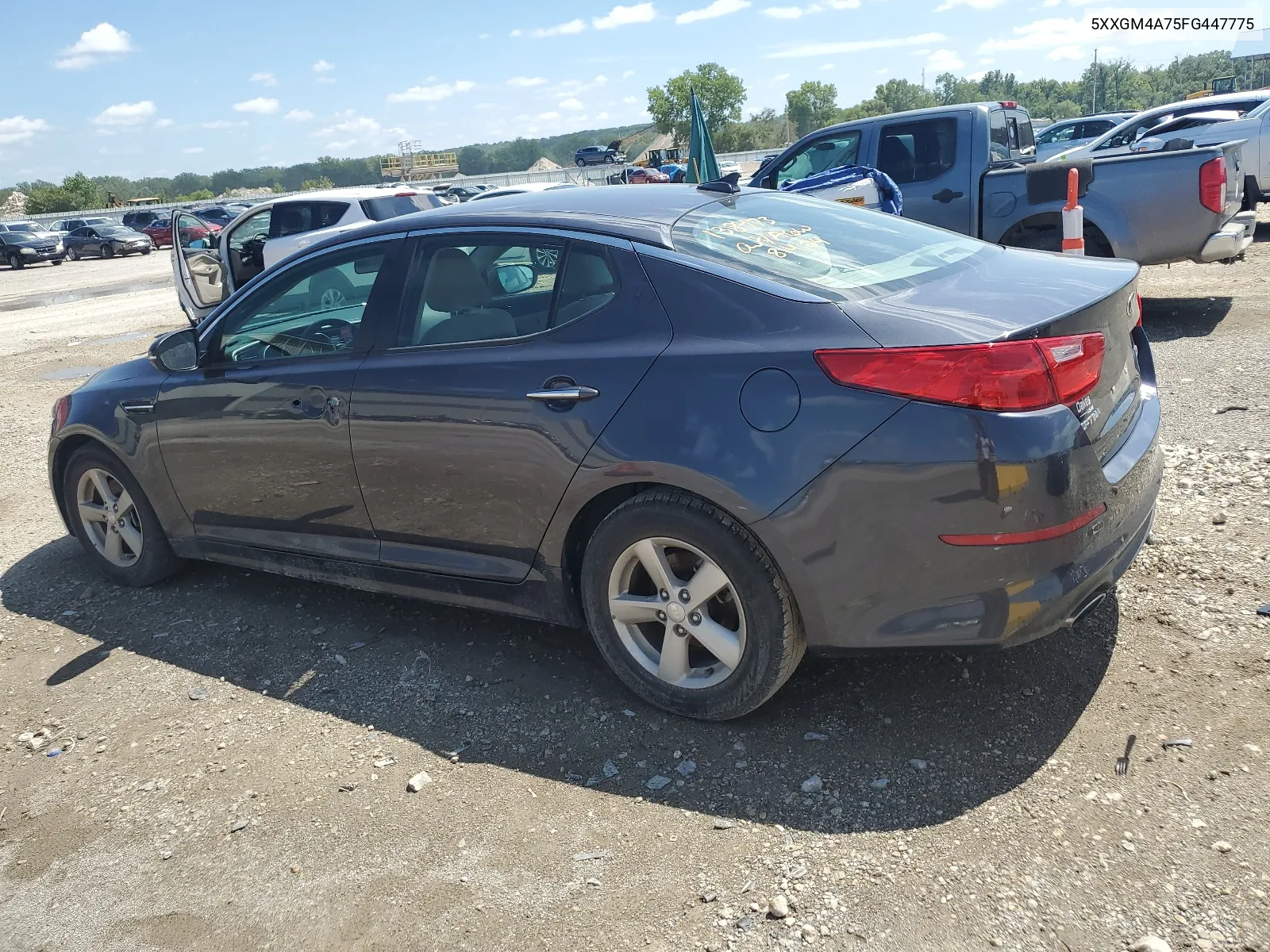 5XXGM4A75FG447775 2015 Kia Optima Lx