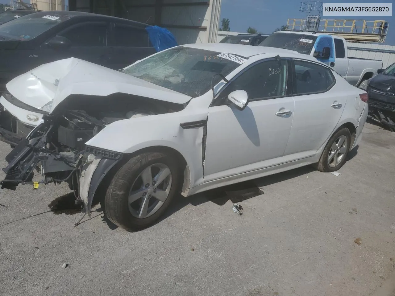 KNAGM4A73F5652870 2015 Kia Optima Lx