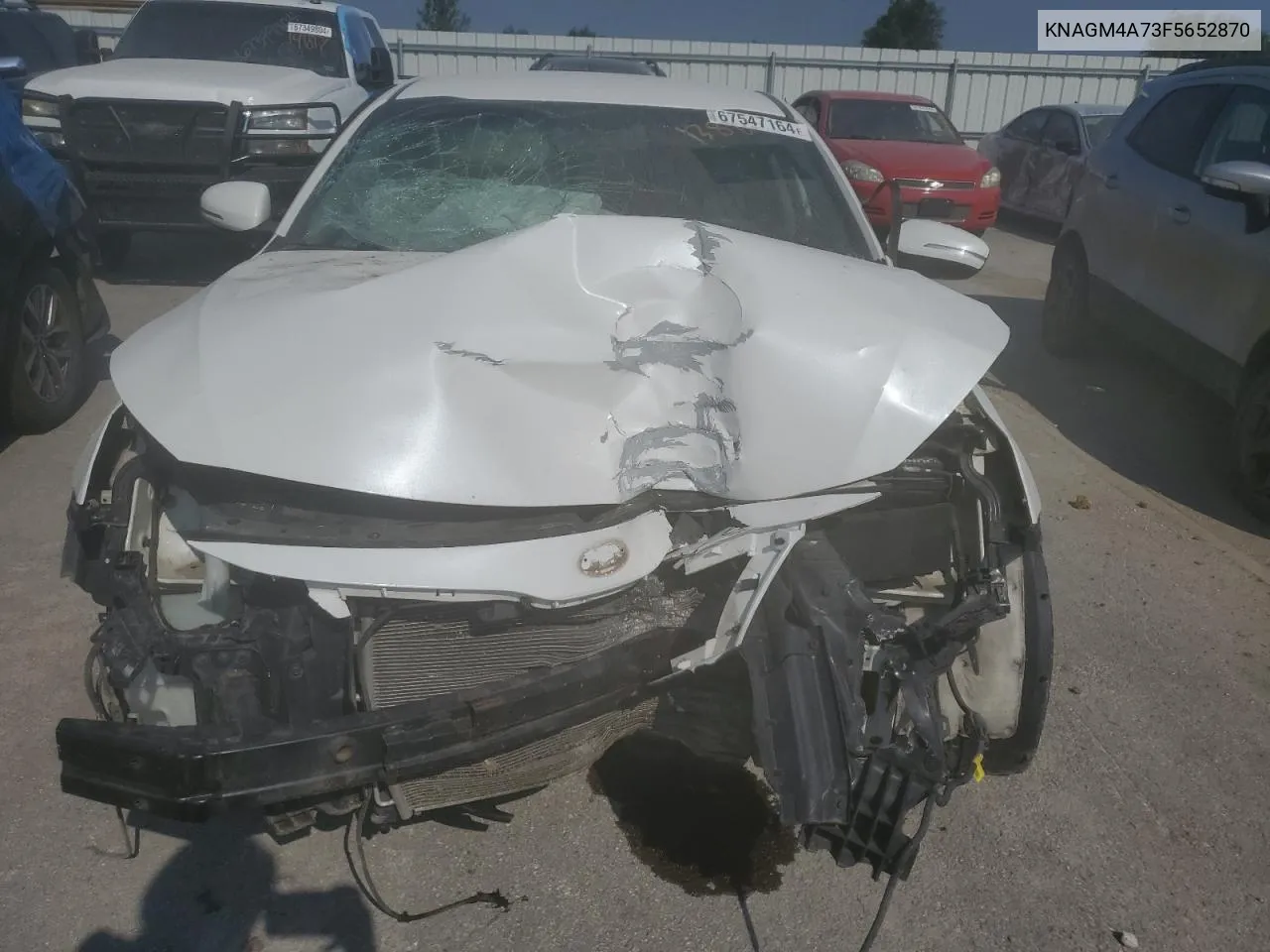 KNAGM4A73F5652870 2015 Kia Optima Lx